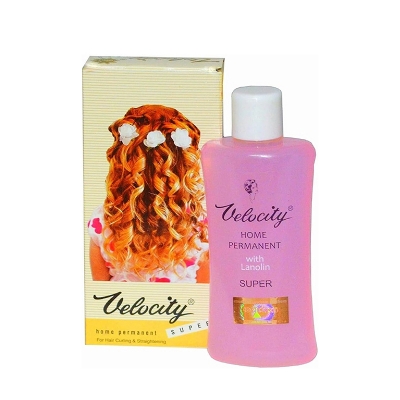 Picture of Velocity Home Permanent for Hair Curling and Straightening - 100 ml