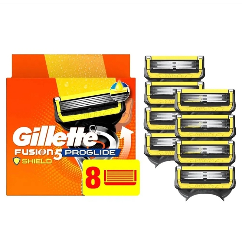 Picture of Gillette ProGlide Shield Razor Refills for Men, 8 Blade Refills