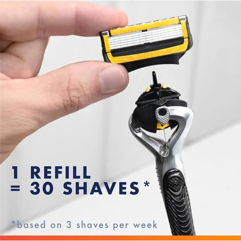 Picture of Gillette ProGlide Shield Razor Refills for Men, 8 Blade Refills