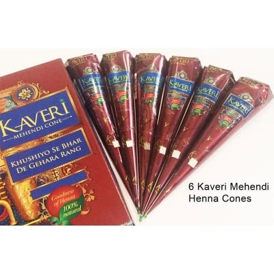 Picture of New Kaveri Mehndi Cone (Small)- 06 Pcs