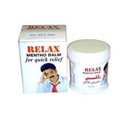 Picture of Relax Quick Relief Menthol Balm (Indian) - 9Gms