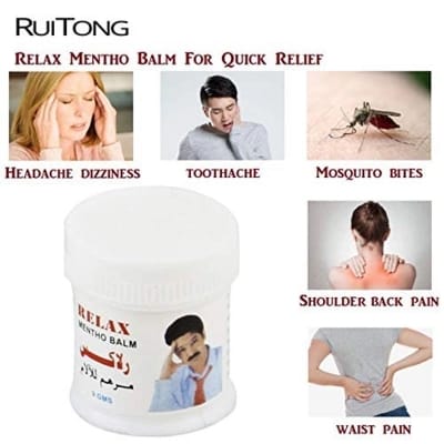 Picture of Relax Quick Relief Menthol Balm (Indian) - 9Gms