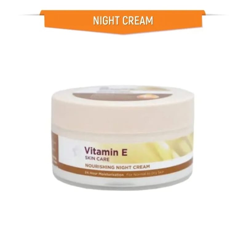 Picture of Superdrug Vitamin E Skin Care Nourishing Night Cream (Uk) -100Ml