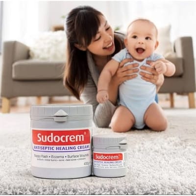 Picture of Sudocrem Antiseptic Healing Nappy Rash Cream (Uk) - 125Gm
