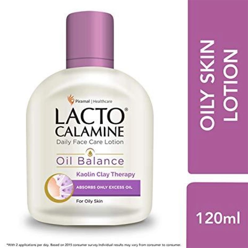 Picture of Calamine Daily Face Care Lotion Oil Balance Kaolin Clay Therapy (Indian) - 120Ml