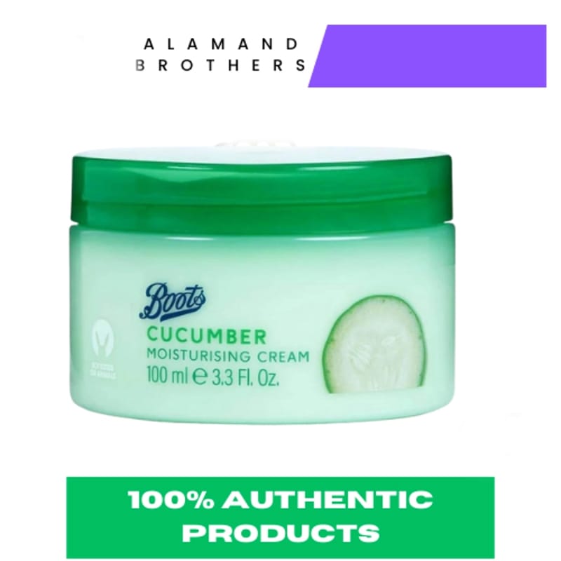 Picture of Boots Essentials Cucumber Moisturizing Cream 100Ml
