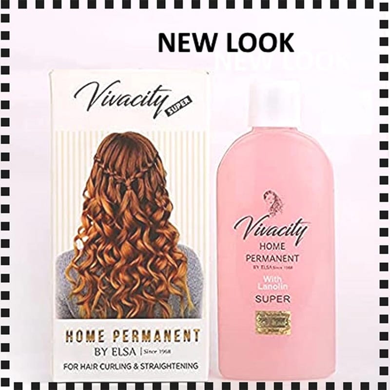 Picture of Velocity Home Permanent For Hair Curling Straightening (Indian) - 100Ml