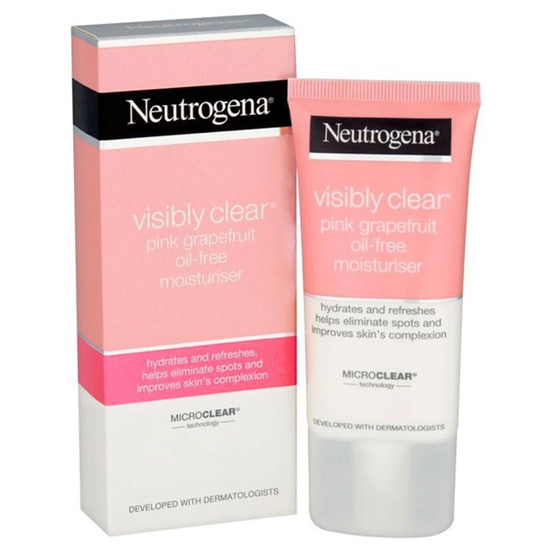 Picture of Neutrogena Visibly Clear Pink Grapefruit Oil-Free Moisturiser (France) - 50Ml