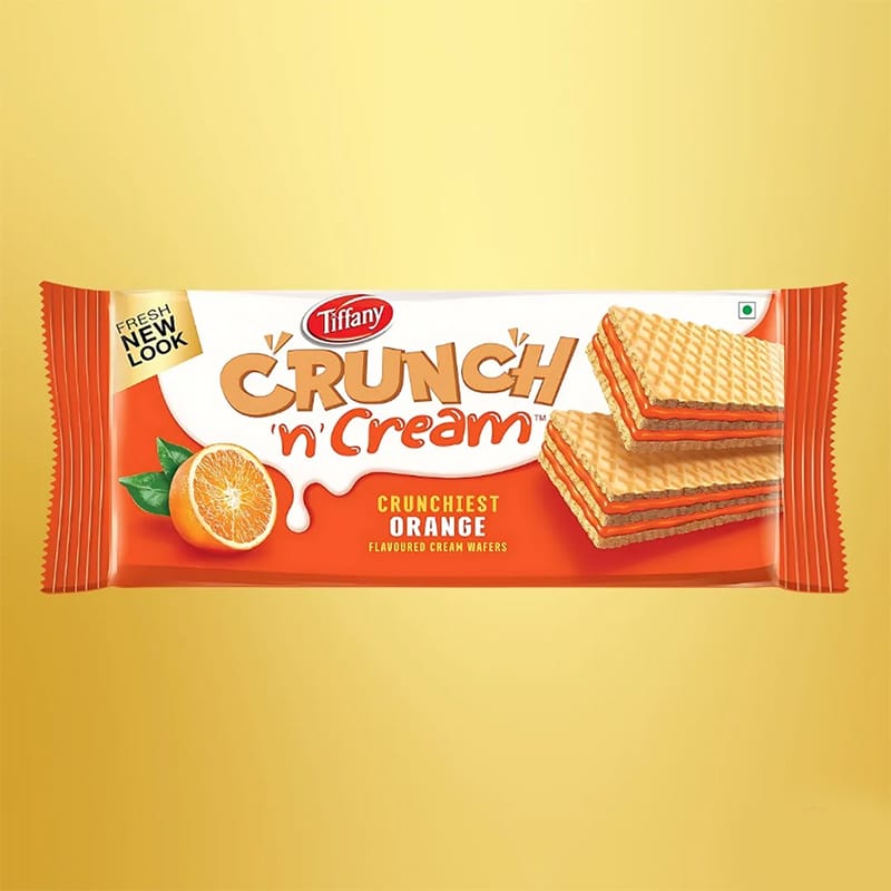 Picture of Tiffany Crunch 'N' Cream Orange Wafers (Uae) - 153Gm