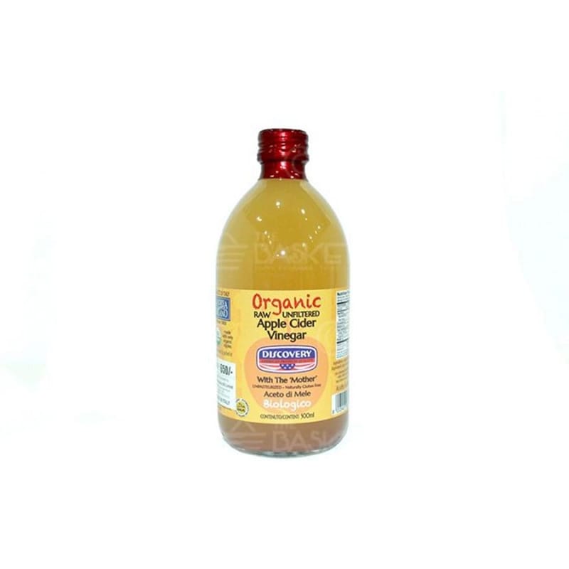 Picture of Discovery Raw Organic Apple Cider Vinegar With The Mother (Usa) - 500Ml