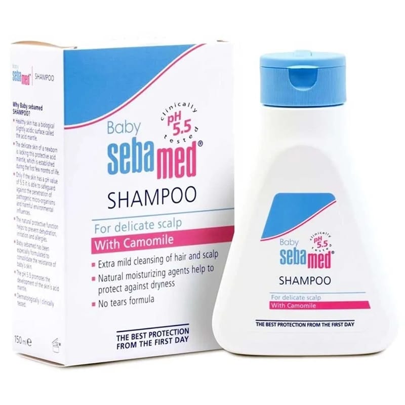Picture of Sebamed Baby Shampoo For Delicate Scalp (Germany) - 150Ml