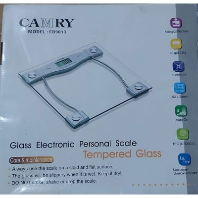 Picture of Camry Glass Electronic Personal Scale (Model Eb9013) - Cap150Kg