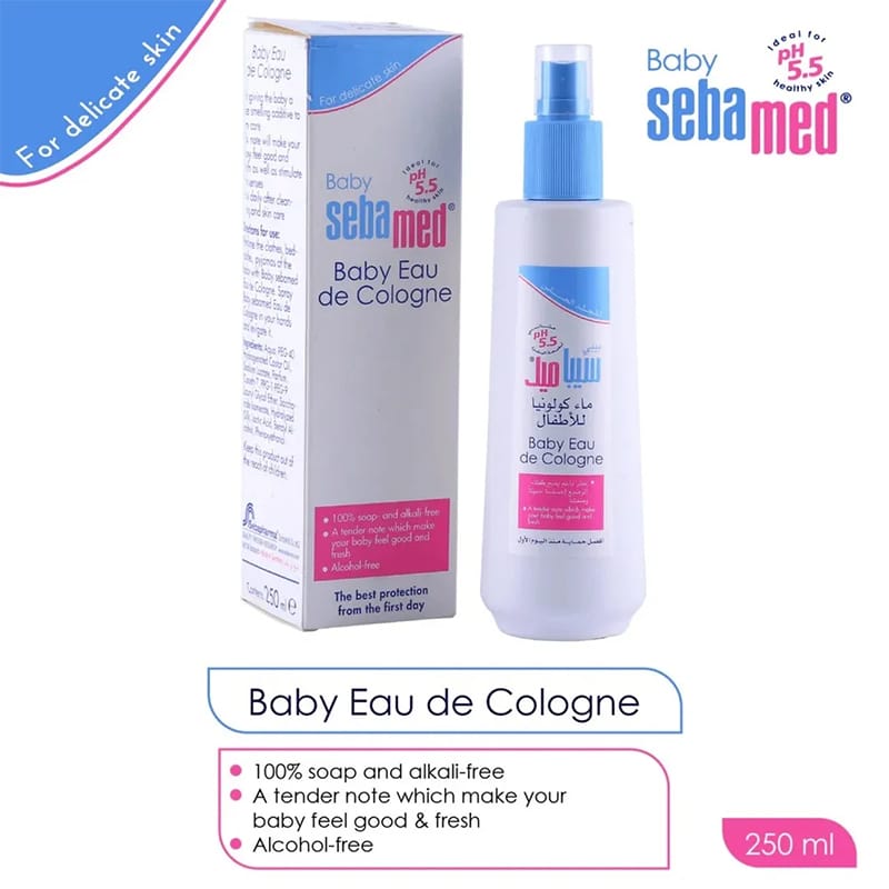 Picture of Sebamed Baby Eau Cologne For Delicate Skin (Germany) - 250Ml