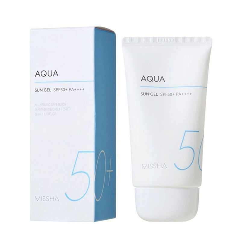 Picture of Missha All Around Safe Block Aqua Sun Gel Spf50+ Pa++++ (Korean) - 50Ml