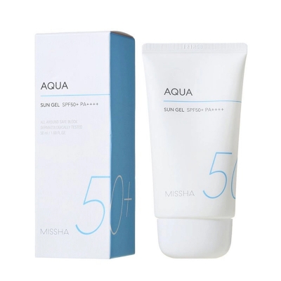Picture of Missha All Around Safe Block Aqua Sun Gel Spf50+ Pa++++ (Korean) - 50Ml