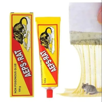 Picture of Non Poisonous Rat Killing Glue Plus Mouse & Rat Board Size S Combo Pack