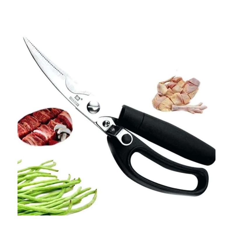 Picture of Kitchen Scissors Stainless Steel Chicken Duck Fish Seafood Cutter Multifunction Kitchen Tools - 01Pcs