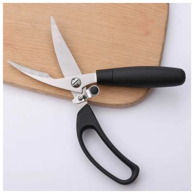 Picture of Kitchen Scissors Stainless Steel Chicken Duck Fish Seafood Cutter Multifunction Kitchen Tools - 01Pcs
