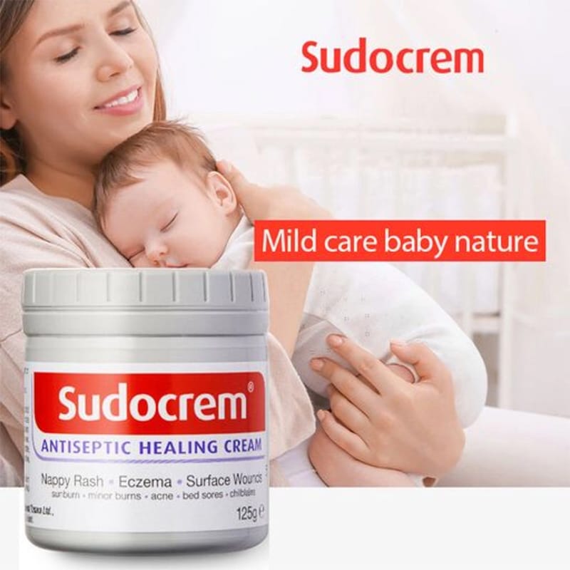 Picture of Sudocrem Antiseptic Healing Nappy Rash Cream (Uk) - 125Gm