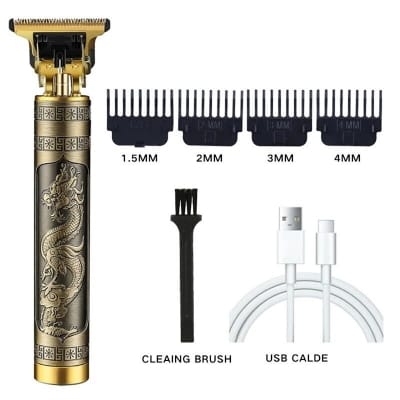 Picture of Vintage T9 Hair Cutting Hair Trimmer Usb Rechargeable Professional Cordless Hair Trimmer (New Look)