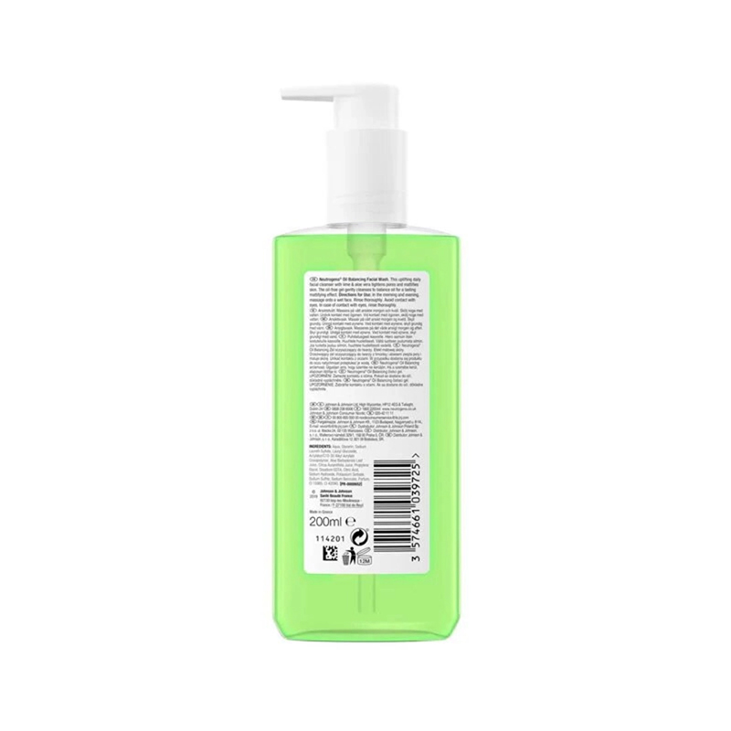 Picture of Neutrogena Oil Blanching Facial Wash (Greece) - 200Ml