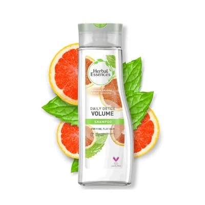 Picture of Herbal-Essences Crimson Orange & Mint Essence Daily-Detox Volume Shampoo (France) - 400Ml