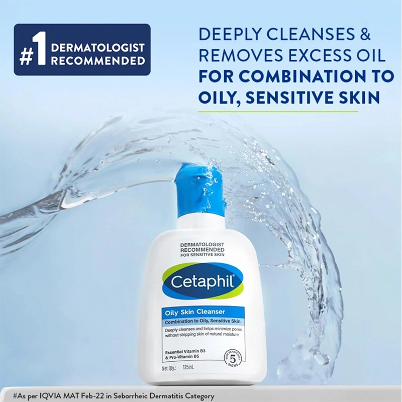 Picture of Cetaphil Oily Skin Cleanser 125 Ml
