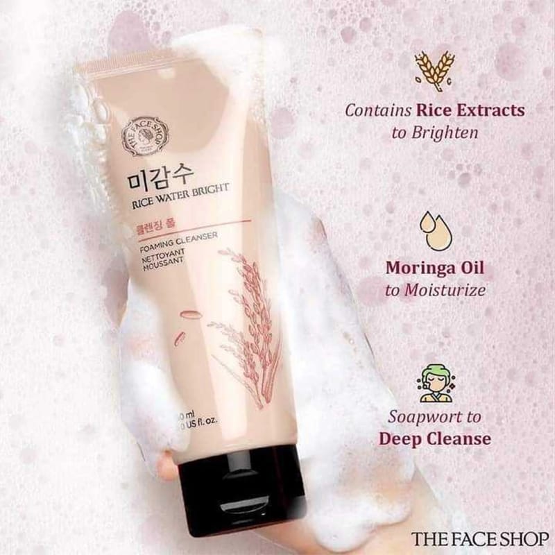 Picture of Rice Water Bright Foaming Cleanser (Korean) - 150Ml