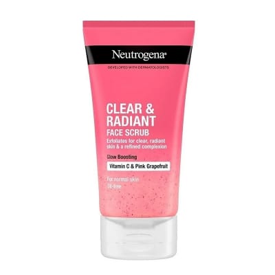 Picture of Neutrogena Clear & Radiant Face Scrub Daily Exfoliator Face Wash -150Ml