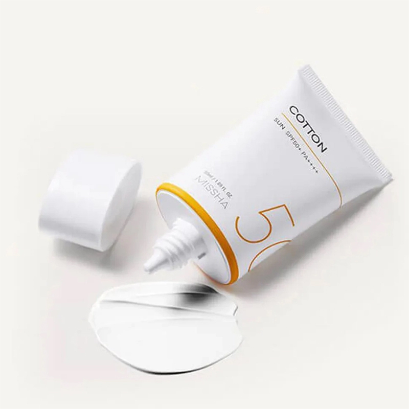 Picture of Missha All Around Safe Block Cotton Sun Spf 50+ Pa++++ (Korea) - 50Ml