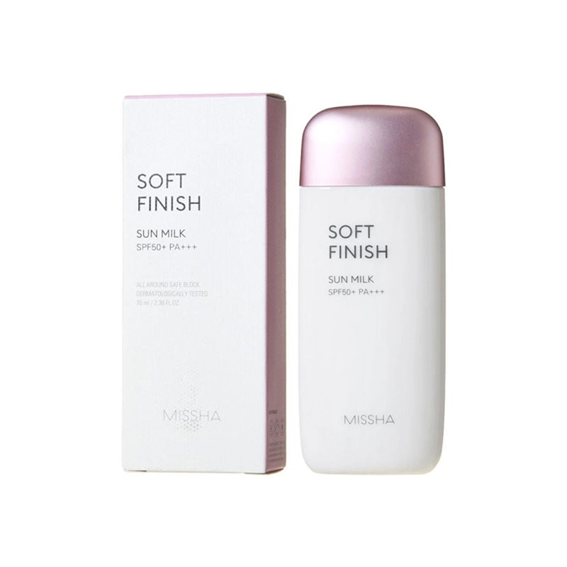 Picture of Missha All Around Safe Block Soft Finish Sun Milk Spf 50+ Pa+++ (Korea) - 70Ml
