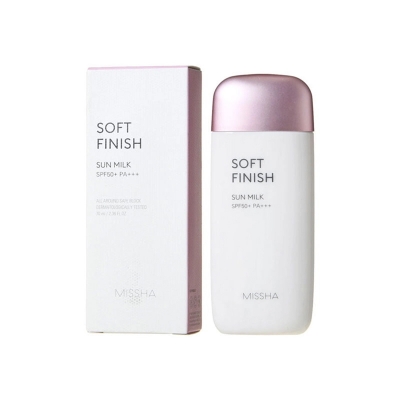 Picture of Missha All Around Safe Block Soft Finish Sun Milk Spf 50+ Pa+++ (Korea) - 70Ml