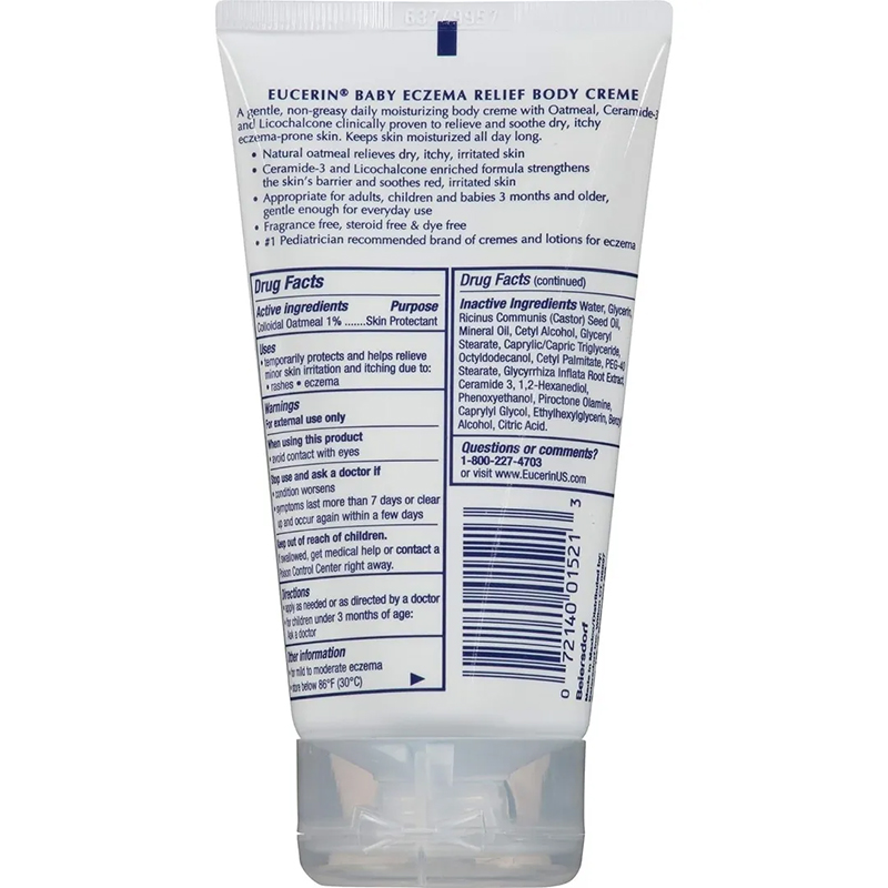 Picture of Eucerin Baby Eczema Relife Cream (Uk) - 141G