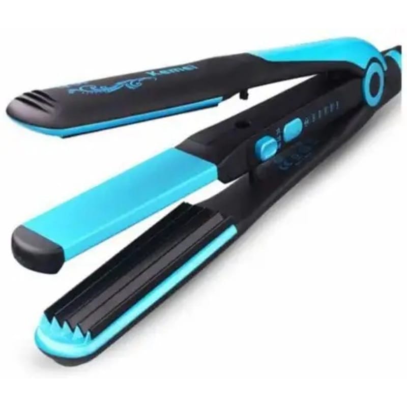 Picture of Kemei Km-2209 2 In 1 Creative Hair Straightener Curling Iron