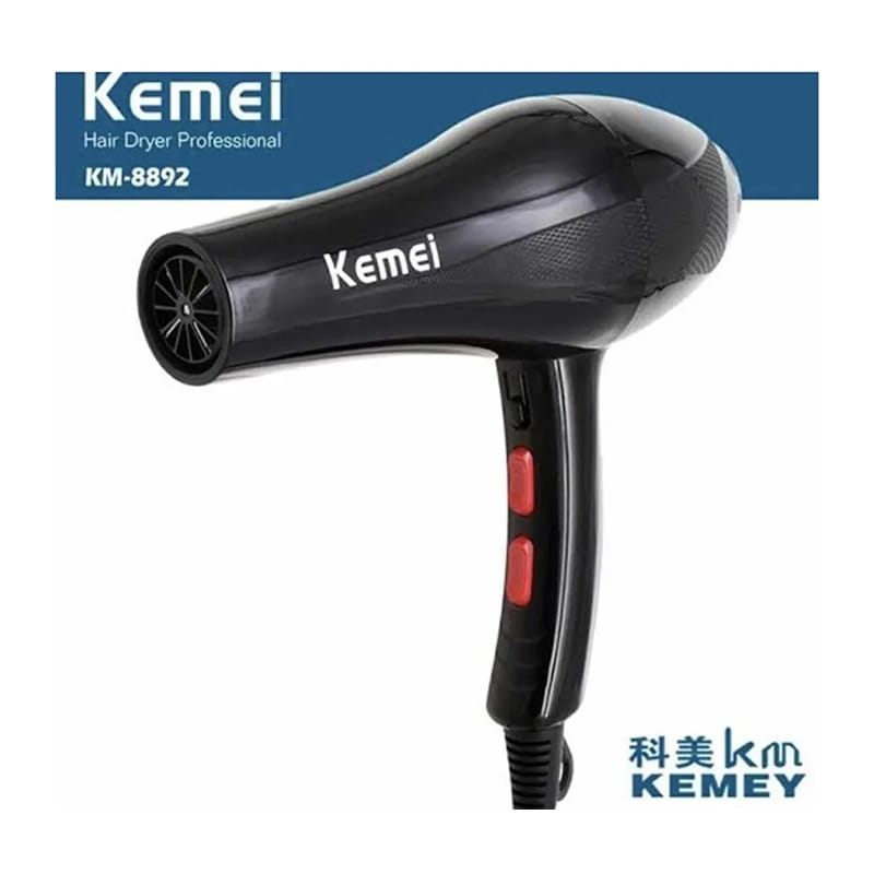 Picture of Kemei Km-8892 Professional Hair Dryer 3000W Wind Power Hair Dryer
