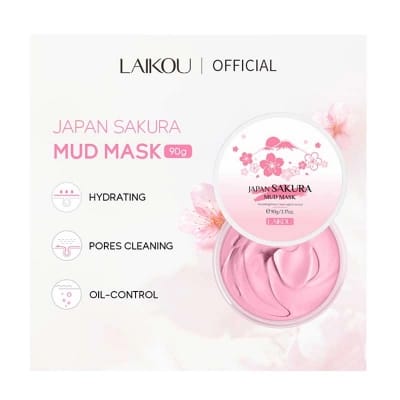 Picture of Laikou Japan Sakura Mud Mask - 90Gm