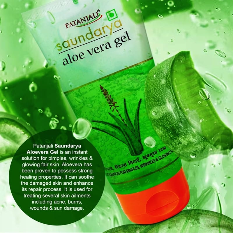 Picture of Patanjali Saundarya Aloevera Gel - 150Ml