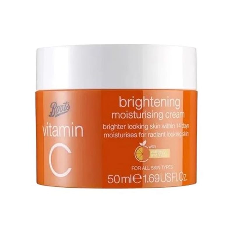Picture of Boots Vitamin C Brightening Moisturizing Cream 50Ml