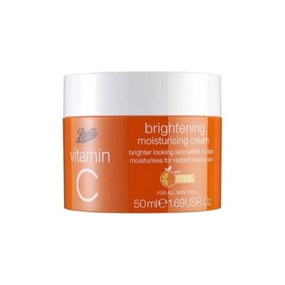 Picture of Boots Vitamin C Brightening Moisturizing Cream 50Ml