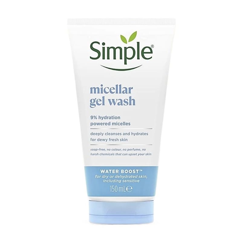 Picture of Simple Water Boost Micellar Facial Gel Wash - 150Ml