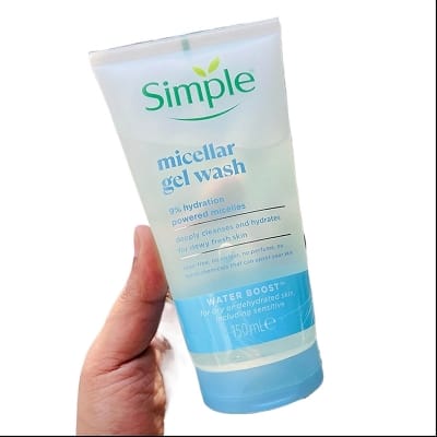Picture of Simple Water Boost Micellar Facial Gel Wash - 150Ml