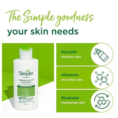 Picture of Simple Replenishing Rich Moisturizer - 125Ml