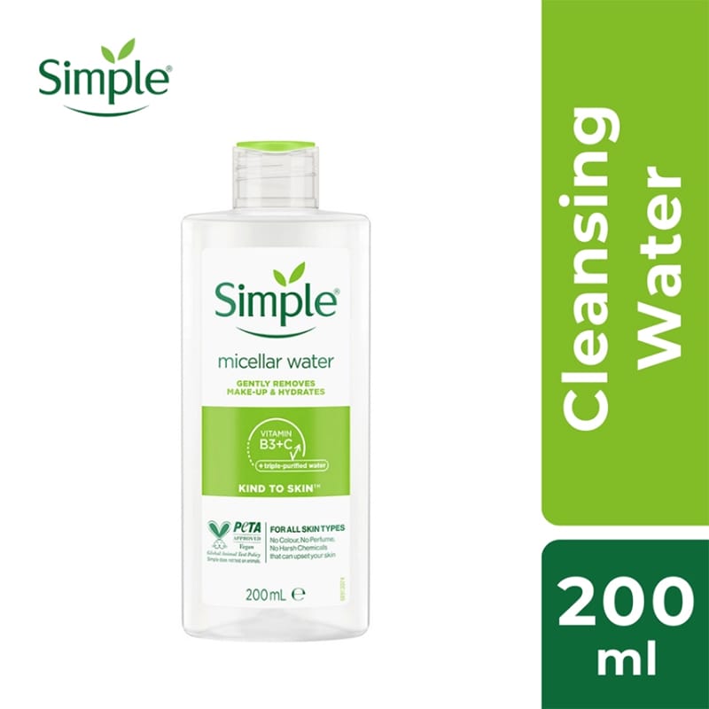 Picture of Simple Micellar Water Gently Removes Make Up & Hydrates - 2000Ml