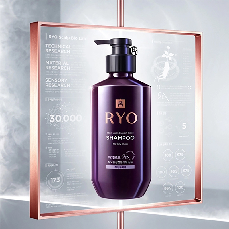 Picture of Ryo Hair Loss Expert Care Shampoo For Dry Scalp (Korean) - 400Ml