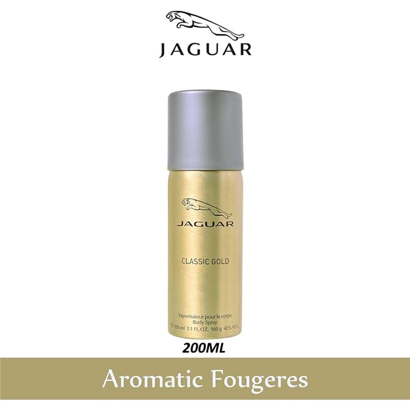 Picture of Jaguar Body Spray For Men (Classic Gold) (U.A.E) - 200Ml
