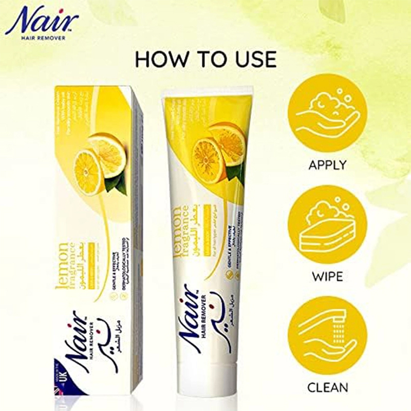 Picture of Nair Hair Removal Cream Lemon 110Gm
