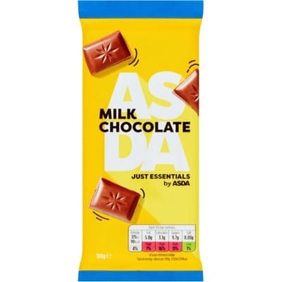 Picture of Asda Milk Chocolate (Uk) - 100Gm