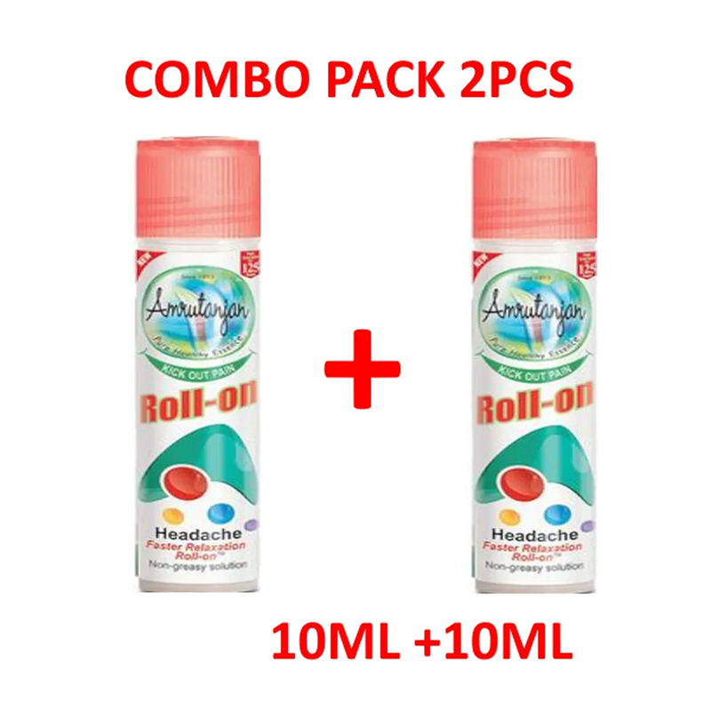 Picture of Amrutanjan Roll - On - 10 Ml 2Pcs Pack