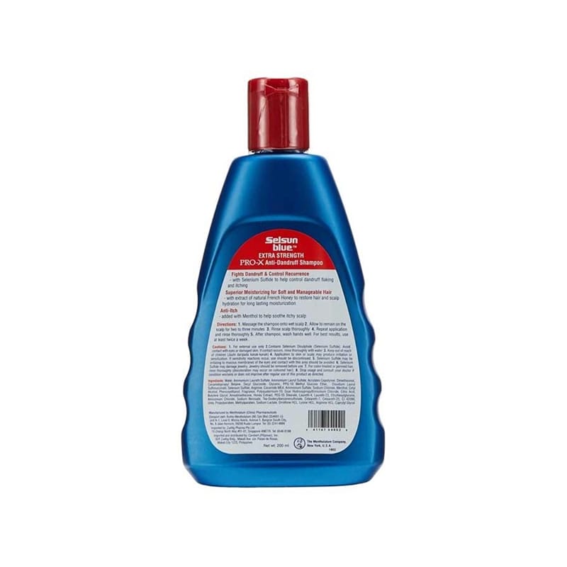 Picture of Selsun Blue Pro-X Itchy Scalp Shampoo (Usa) - 200Ml
