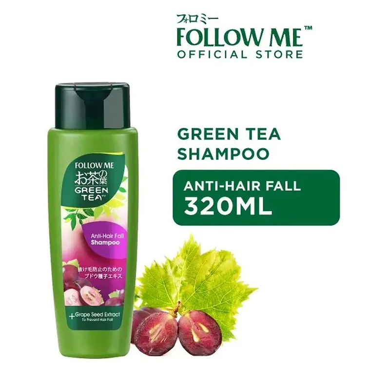 Picture of Follow Me Green Tea Anti Hair Fall Shampoo(Malaysia) - 320Ml